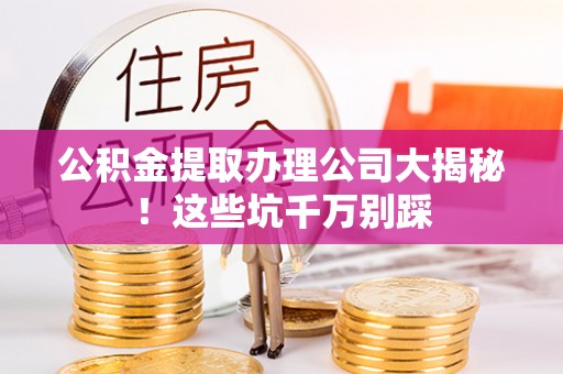 兴文公积金提取办理公司大揭秘！这些坑千万别踩